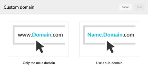 domain vs subdomain